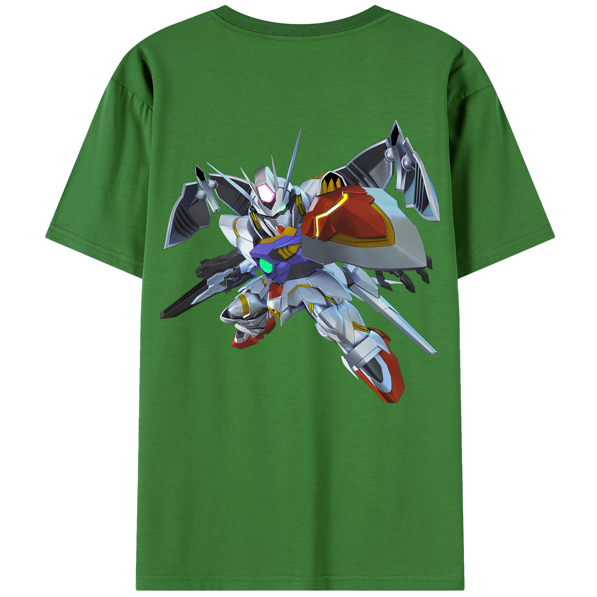 （画像用） 機動戦士ガンダム Mobile Suit Gundam レディース半袖Tシャツ(バックプリント)